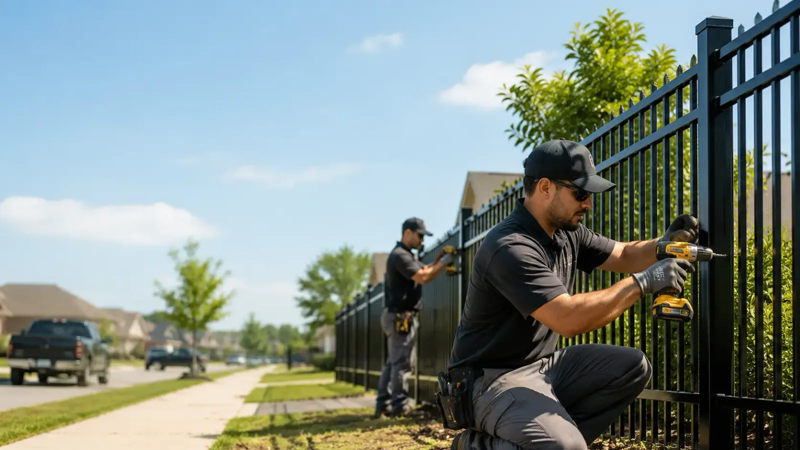 Metal Fence Installation in Evangeline, LA